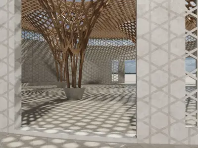 Parametric Arch model 3D model