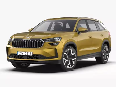 Skoda Kodiaq 2024 3D model