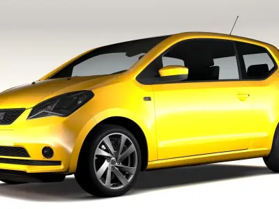Seat Mii 3d 2016 3D model