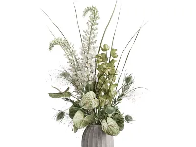 Flower In Vase 127 3D model