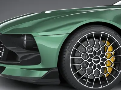 Aston Martin Valour 2024 3D model