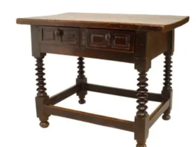 renaissance style table Low-poly 3D model