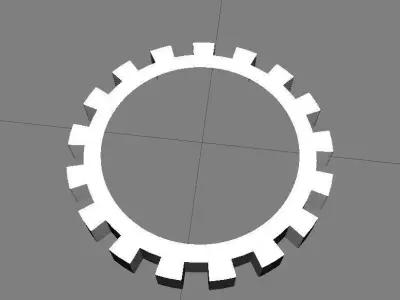 Gear Thin Free 3D model