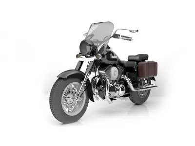 Indian Motorcycle 3D Model 3D model