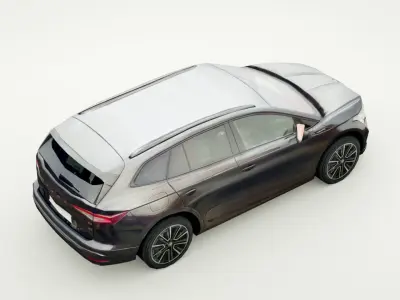 Skoda Enyaq iV 80 2022 Low-poly 3D model