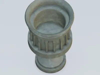 Garden urn planter26 3D model