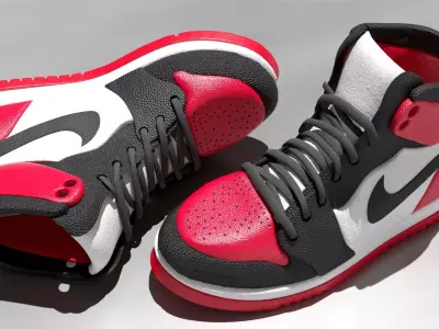 Nike Air Jordan 3D model