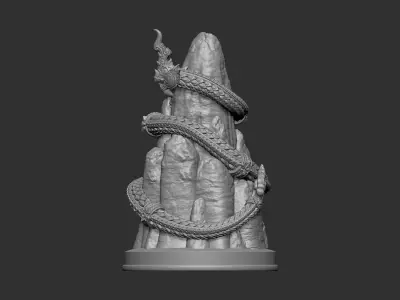 King of Naga 3D print model