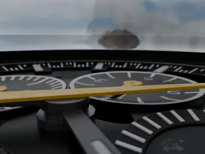Omega Speedmaster INSIDE 3D MODEL 3D model