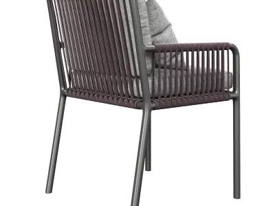 Armchair Cooper Pradex 3d model Low-poly 3D model