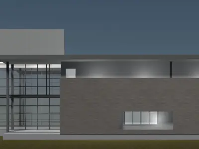 Office 25A01 3D model