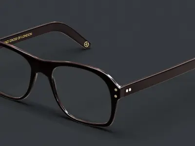 Kingsman Glasses 3D model