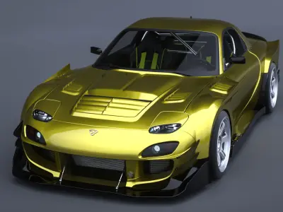 MAZDA RX-7 3D model