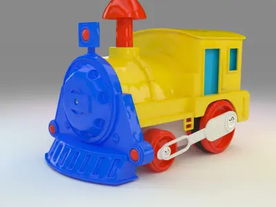 Toy Train Oyuncak tren 3D model