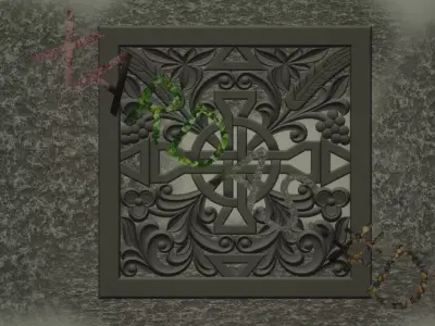 Panou biserica 09 3D print model