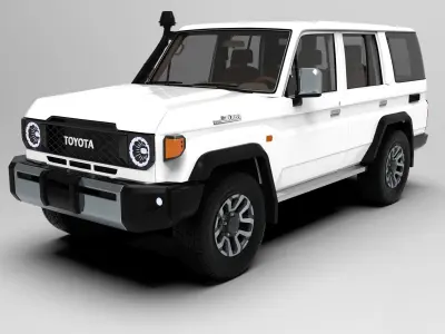 Toyota Land Cruiser J76 2024 3D model
