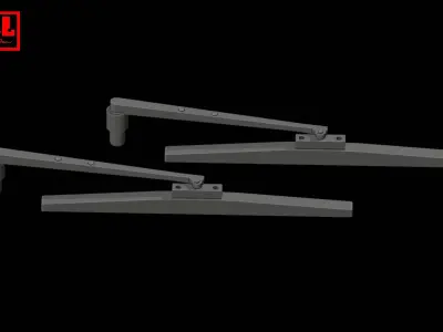 Windshield wipers 003 3D print model
