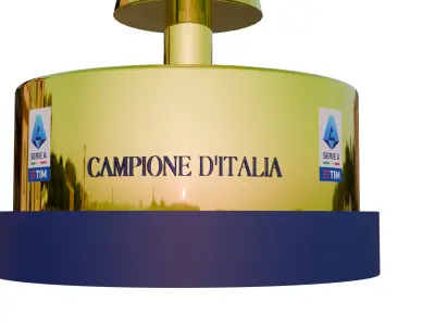Serie A trophy - Italian league trophy  3D model