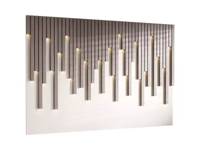 Decorative Wall panel  75 3D model