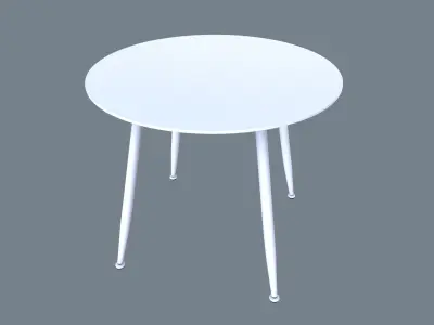 Round Table 3D model order
