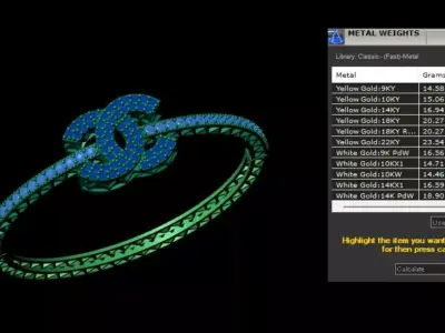 Bracelets 3D print model