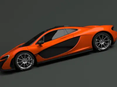 Mclaren P1 3D model
