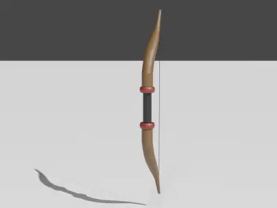 Simple Bow 3D model