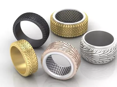 Rings  Fuck speed limit  3D print model