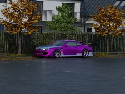 Nissan silvia s15 tuning  3D model
