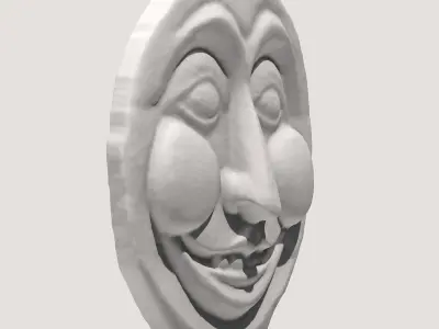 Moon Face 2 3D model