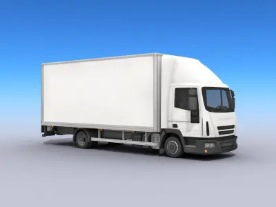 Cars and Trucks collection Low-poly 3D model