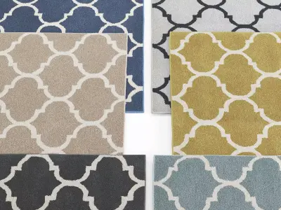 Albany Geometric Ogee Collection 3D model