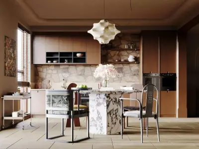 Dining Room Colection 01 for Unreal Engine 3D model