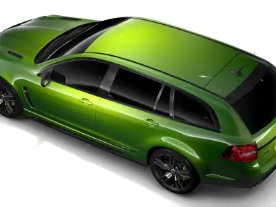 HSV Clubsport R8 Tourer Gen F2 2017 3D model