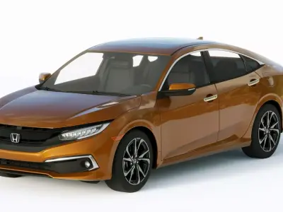 Honda Civic  2019 3D model