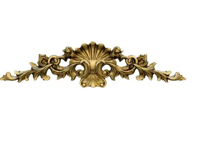 classic decor ornament 07 3D model