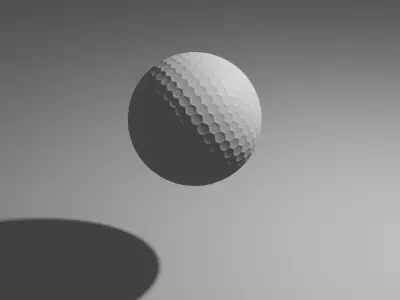 balls soccer ball 3D model