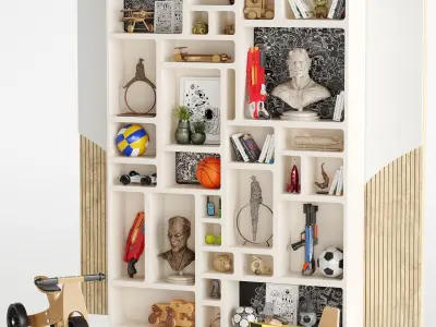 Children Room Set 6 3D model