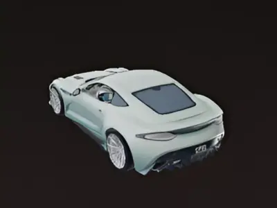 Aston Martin DBS Superleggera 3D model