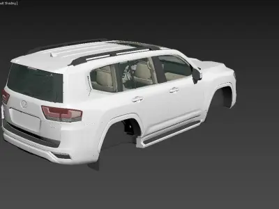 Toyota Land Cruiser 2022 3D model 3D model