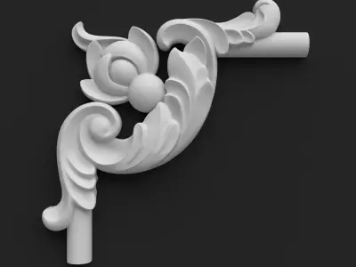 CNC Sculpted Ornament Pack VOL 2 3D print model