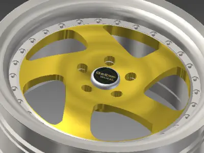 CCW lm5t Rim Replica 3D model