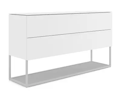 Standing Shelf with Drawers 3D model