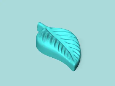Pepper Leaf - Ficus Silicone Mold Maker - Template 3D print model