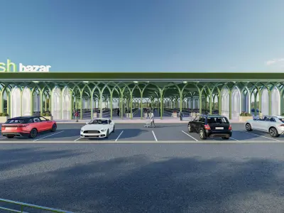 BAAZAR 3D SCENE 3D model