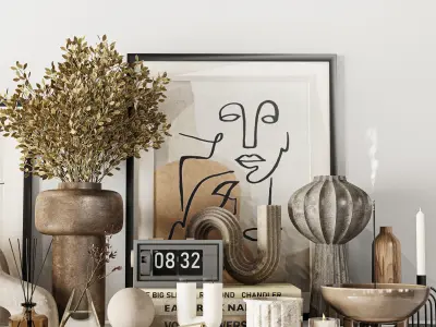 Decorative Set 3D model