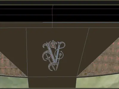 Visionnaire Equinox Bar Console 3D model