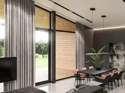 Modern Luxury Architectural Interior 3D model