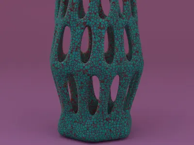 4k  PBR 3D Vase with Advanced Material and Texture 3D model