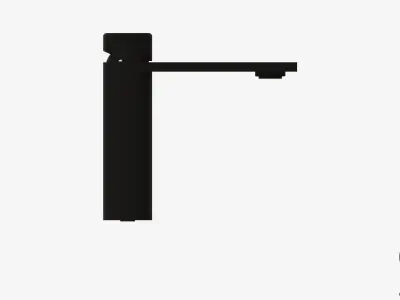 Basin Mixer - Luxury - Axis Low-poly 3D model